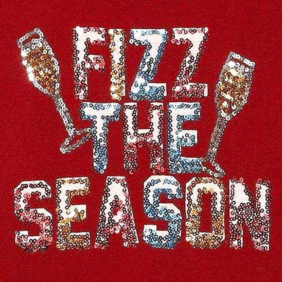 ❤️NWT VINTAGE TORRID SWEATSHIRT CHRISTMAS HOLIDAY - FIZZ THE SEASON - PLUS SIZE - Picture 2 of 8